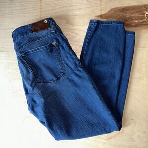 DL1961 Amanda Petite Moscow Denim Blue Jeans Low-Rise Women’s 28x24